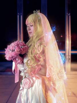 《MACROSS F》 银河妖精 SherylNome婚纱 C O S P L A Y_0008