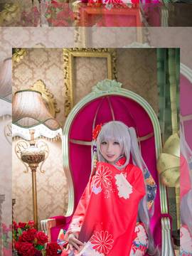 《Fate Grand Order》玛丽·安托瓦内特日式和服 C O S P L A Y_0001