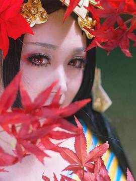 《阴阳师手游》鬼女红叶一直都在这里等你哟 C O S P L A Y_0008