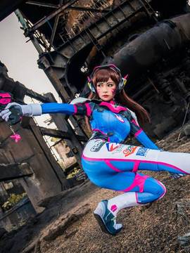 《守望先锋》D.va上线啦！ C O S P L A Y_守望先锋dva (8)