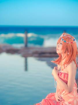 《Love Live!》高坂穗乃果园田海未人鱼觉醒果果 C O S P L A Y_0006
