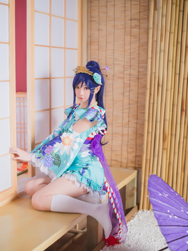 《love live sunshine》松浦果南浴衣 C O S P L A Y_0001