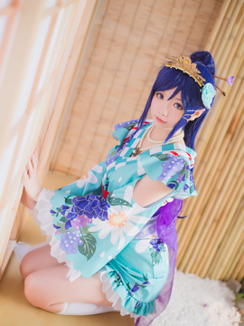 《love live sunshine》松浦果南浴衣 C O S P L A Y_0002
