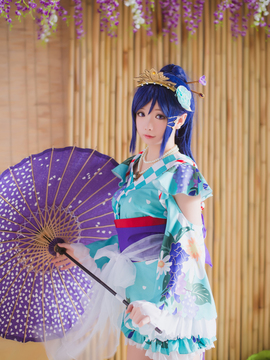 《love live sunshine》松浦果南浴衣 C O S P L A Y_0003