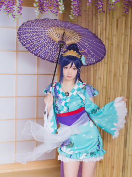 《love live sunshine》松浦果南浴衣 C O S P L A Y_0005