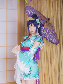 《love live sunshine》松浦果南浴衣 C O S P L A Y_0007