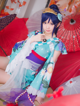 《love live sunshine》松浦果南浴衣 C O S P L A Y_0013