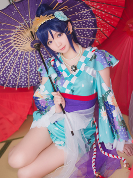 《love live sunshine》松浦果南浴衣 C O S P L A Y_0015