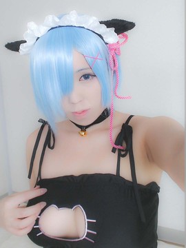 [愛瀬くりぃむ店] レムりんに猫ランジェリーを着せてオナニーしてもらったらおしっこと潮が止まらなくなってイキまくった件_026