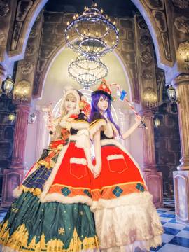 《LoveLive!》南琴梨圣诞节 C O S P L A Y_圣诞觉醒鸟 (4)