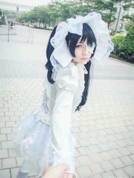 《约会大作战》时崎狂三雪白LOILTA洋装 C O S P L A Y_狂三白洋装 (1)