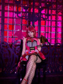 《lovelive！》西木野真姬 小恶魔觉醒Ver C O S P L A Y_LoveLive!西木野真姬 maki 小恶魔 (3)