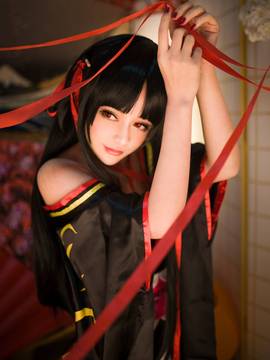 《机巧少女不会受伤》夜夜精美COS_香肩少女夜夜 (1)