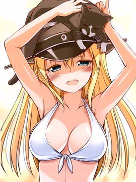 [文文+叢雲阻力小漢化] (C87) [Digital Flyer (大田優一)] ビスコレ -Bismarck Collection 2014- (艦隊これくしょん -艦これ-)_009
