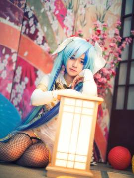 《VOCALOID》金丝雀miku C O S P L A Y_0003