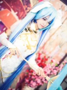 《VOCALOID》金丝雀miku C O S P L A Y_0004