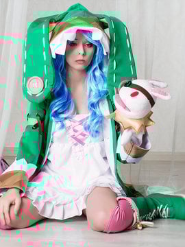 [Disharmonica] Date a Live - Yoshino cosplay by Helly von Valentine_005