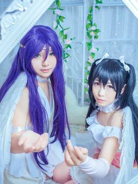 《Love Live！》东条希同人天使版C O S P L A Y_呐～希我们可是天使！ (1)