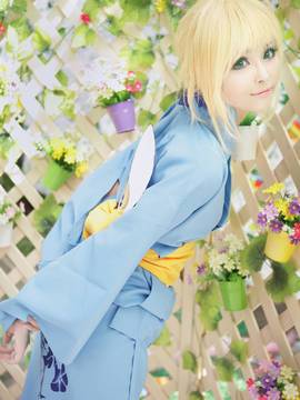 《命运之夜》SABER&远坂凛浴衣Ver. C O S P L A Y_0069