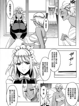 [无毒汉化组] (C91) [H.B.A (うさぎなごむ)] 隷属エルフメイド + C91会場限定本_004