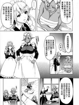 [无毒汉化组] (C91) [H.B.A (うさぎなごむ)] 隷属エルフメイド + C91会場限定本_005