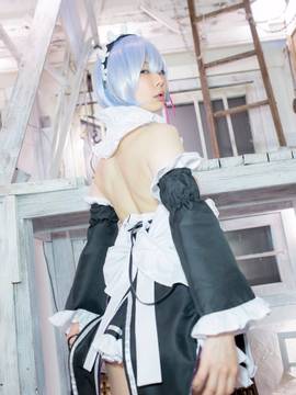 Reゼロから始めるうしじまのコスプレ生活 レム うしじまいい肉_034