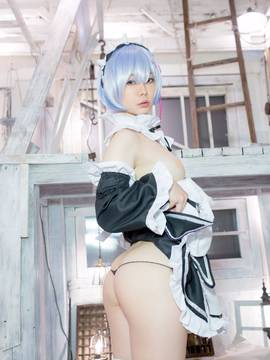 Reゼロから始めるうしじまのコスプレ生活 レム うしじまいい肉_035