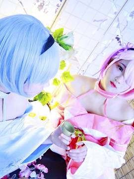 《Re从零开始的异世界生活》拉姆蕾姆祭典和服 C O S P L A Y_0005