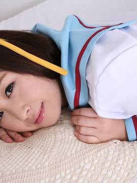 [Cosdoki]  Suzumiya Haruhi cosplay by Riana Abe_059