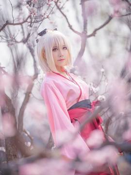 《FATE》樱saber 冲田总司  C O S P L A Y_FateGrandOrder 冲田总司 (6)