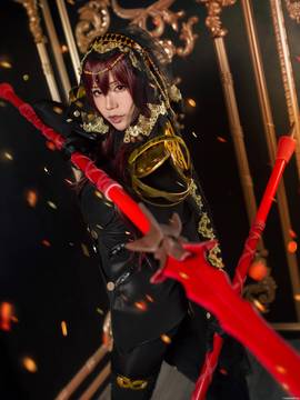 《FateGrand Order》师匠斯卡哈满破 C O S P L A Y