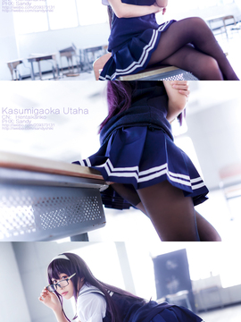 《不起眼女主角培育法》霞之丘诗羽C O S P L A Y_0017