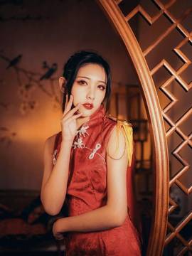 《剑侠情缘网络版叁》窑子风军娘旗袍C O S P L A Y_0003