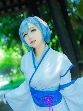 《Re从零开始的异世界生活》蕾姆幼年和服 C O S P L A Y_0006