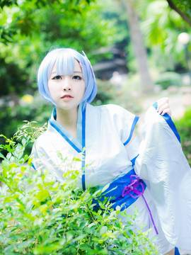 《Re从零开始的异世界生活》蕾姆幼年和服 C O S P L A Y_0010