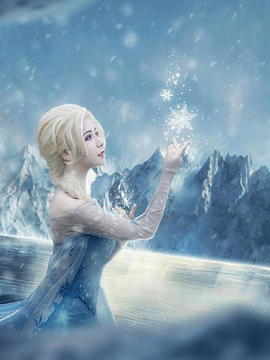 《冰雪奇缘》ELSA公主礼服 C O S P L A Y_0010