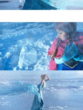 《冰雪奇缘》ELSA公主礼服 C O S P L A Y_冰雪奇缘 (1)