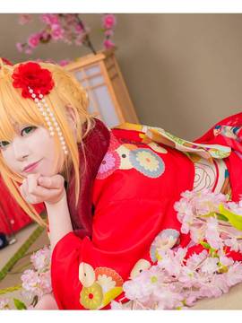 《Fate Grand Order》尼禄和服 C O S P L A Y_尼禄 2016海报和服ver. (3)
