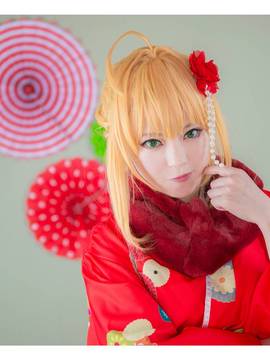 《Fate Grand Order》尼禄和服 C O S P L A Y_尼禄 2016海报和服ver. (5)