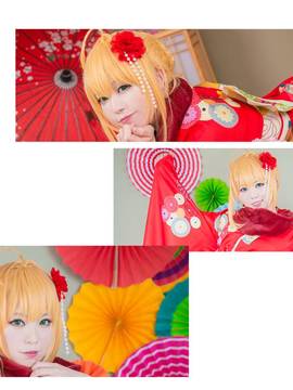 《Fate Grand Order》尼禄和服 C O S P L A Y_尼禄 2016海报和服ver. (6)