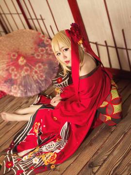 《Fate Grand Order》尼禄和服 C O S P L A Y_fate#尼禄和风 (2)