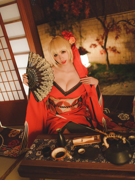 《Fate Grand Order》尼禄和服 C O S P L A Y_fate#尼禄和风 (5)