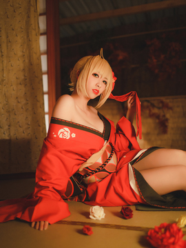 《Fate Grand Order》尼禄和服 C O S P L A Y_fate#尼禄和风 (8)