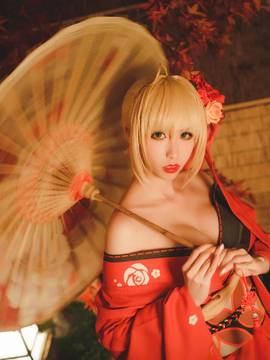 《Fate Grand Order》尼禄和服 C O S P L A Y_fate#尼禄和风 (13)