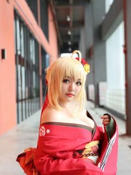 《Fate Grand Order》尼禄和服 C O S P L A Y_尼禄和服~ (3)