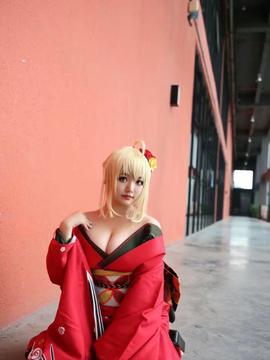 《Fate Grand Order》尼禄和服 C O S P L A Y_尼禄和服~ (6)