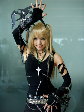 [肉感少女] Death note - Amane Misa cosplay_036