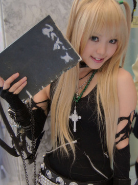 [肉感少女] Death note - Amane Misa cosplay_065