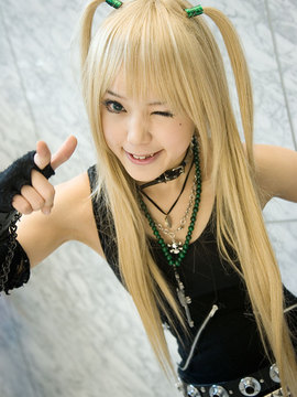 [肉感少女] Death note - Amane Misa cosplay_070