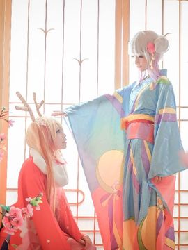 《小林家的龙女仆》康娜和服 C O S P L A Y_康娜 (19)
